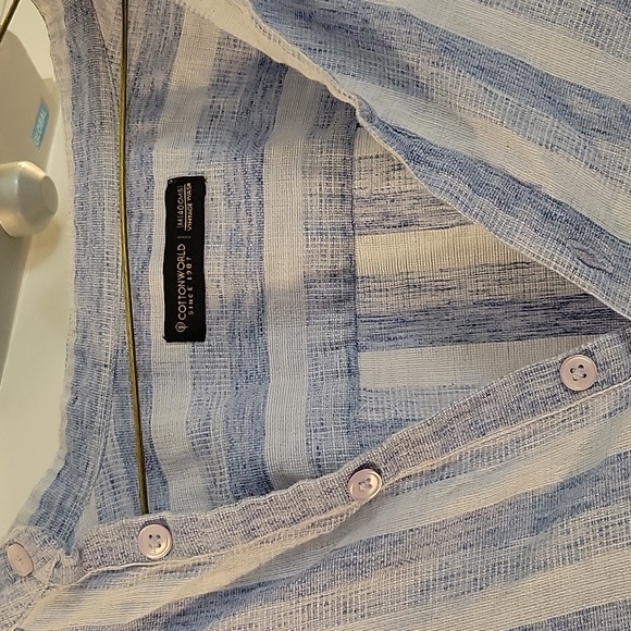 Linen Henley - Picture 2 of 3